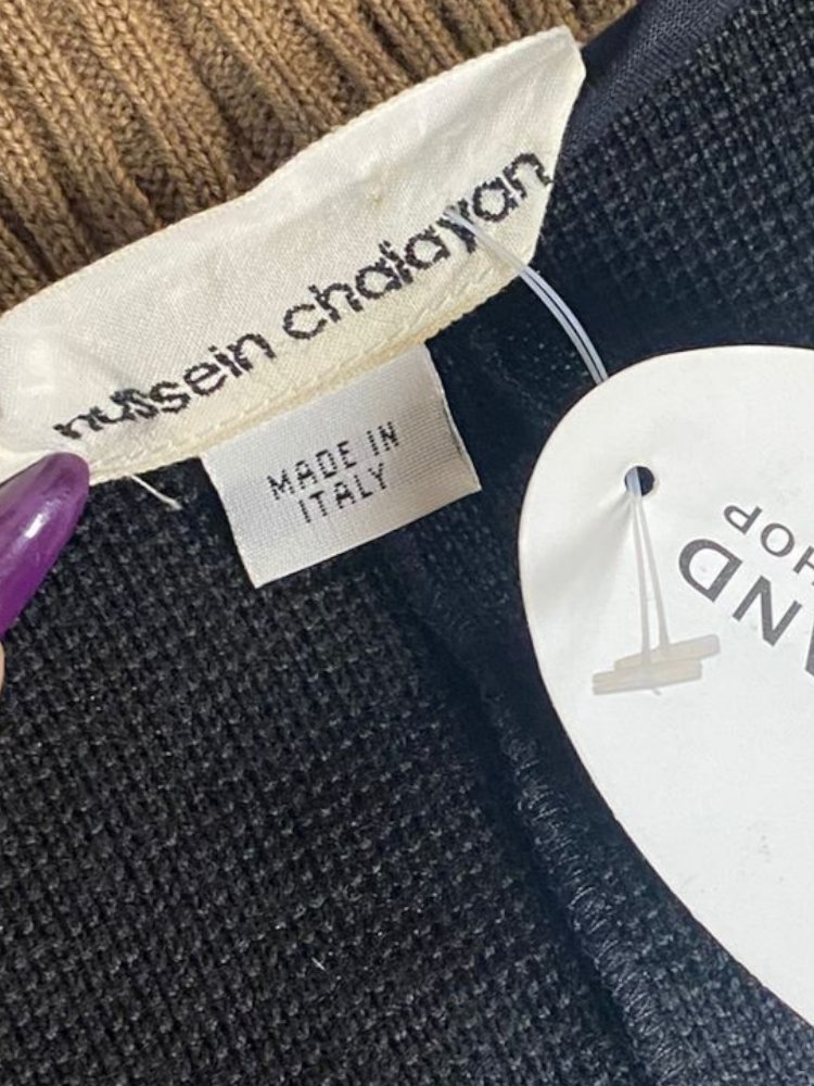 HUSSEYIN CHALAYAN Yün Elbise