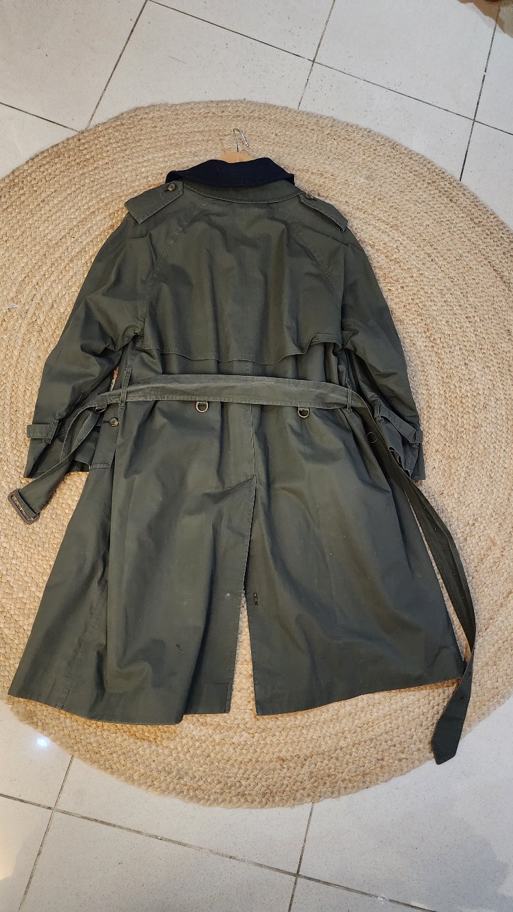 BURBERRY'S Vintage Trençkot Asker Yeşili
