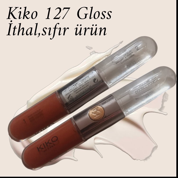 İthal Kiko 127 gloss ruj