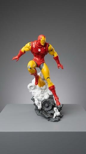 3 D İron Man Figür