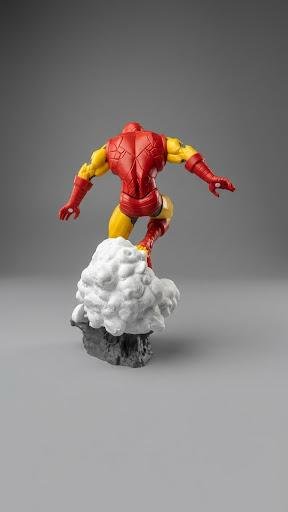 3 D İron Man Figür