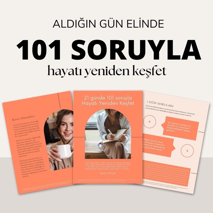 101 Soruyla Kendini Keşfet (Aldığın Gün Elinde)
