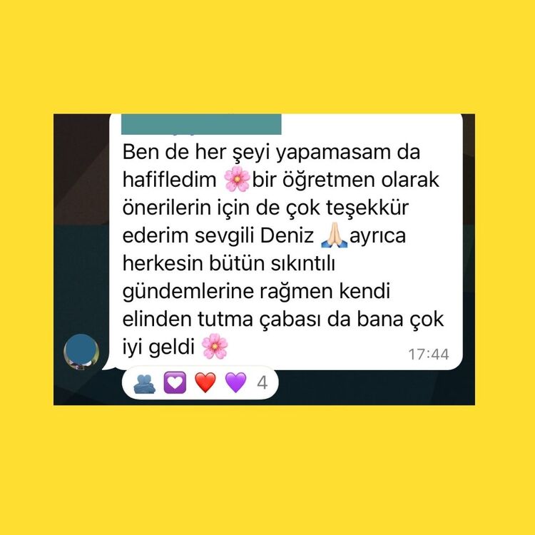 Erken Kayıt İndirimi: 28 Temmuz-3 Ağustos Stresini Hafiflet Grup Programı