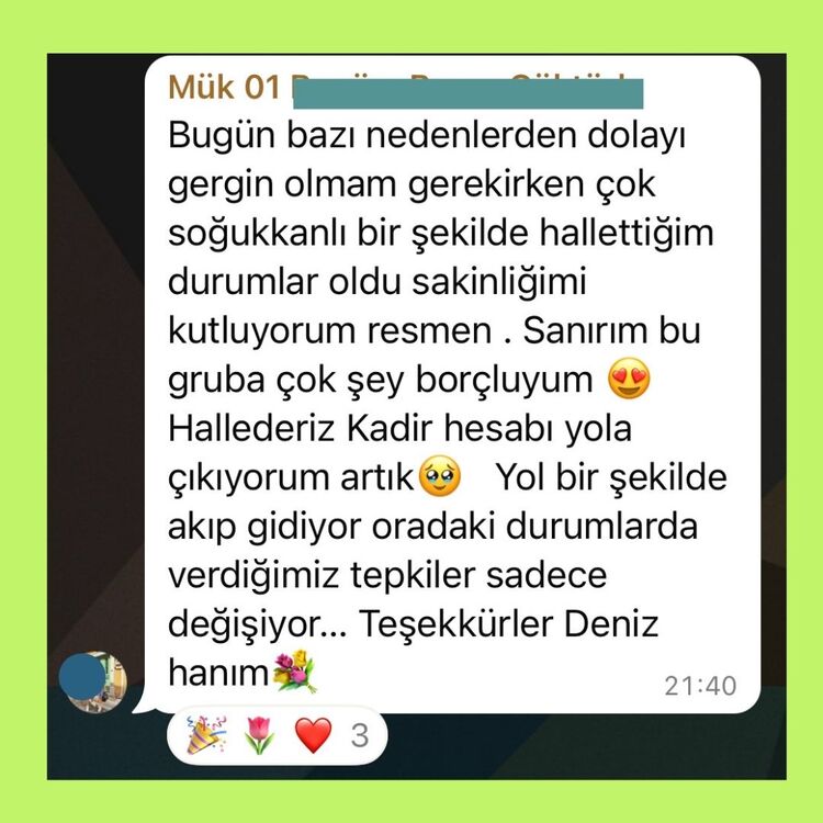 18-24 Ağustos - Yetersizlik Duygusundan Kurtul Grup Programı