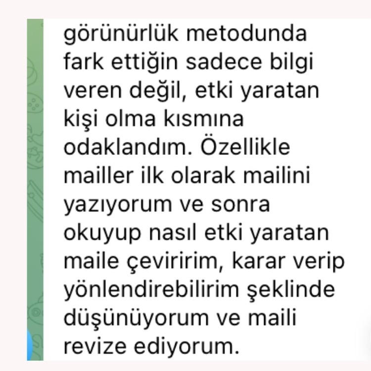 KURUMSALDA GÖRÜNÜR OL