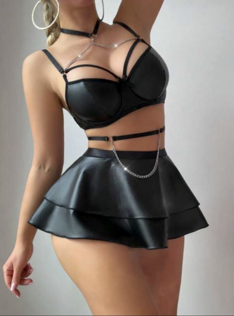 Hionn Fantezy Deri Set 