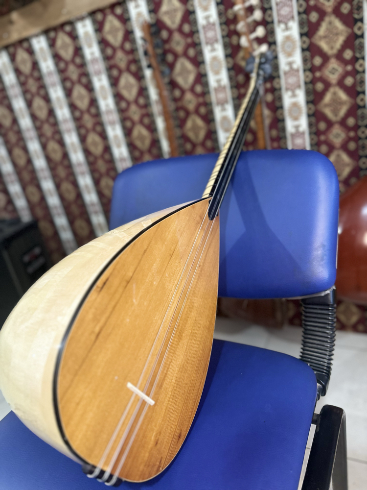 Tam Profesyonel Kısa Sap Kelebek Ağacı Bağlama (40 Tekne) - Kanada Kapaklı