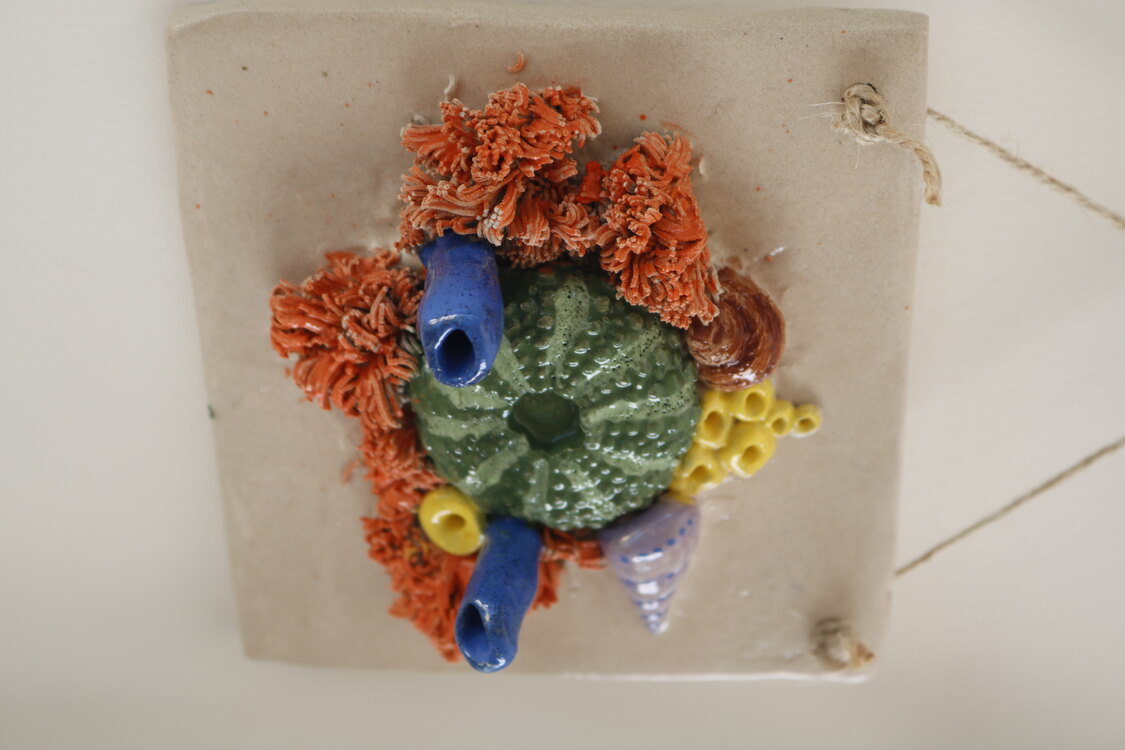 El Yapımı Seramik Underwater Pano