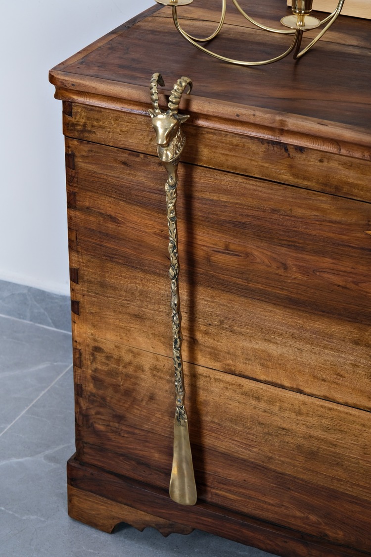 pirinç ayakkabı çekeceği (koç başı )