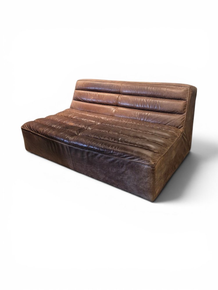 Timothy Oulton“Shabby” deri kanepe