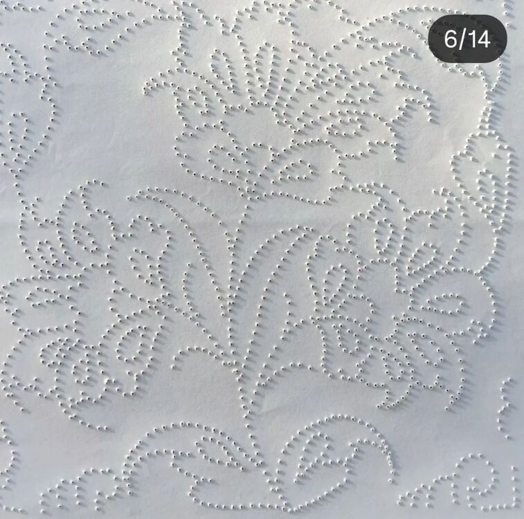 10x10 cm klasik çini motif