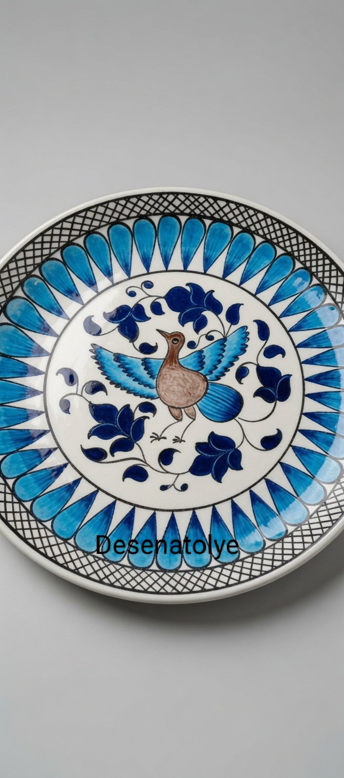 Milet işi desen şablonu