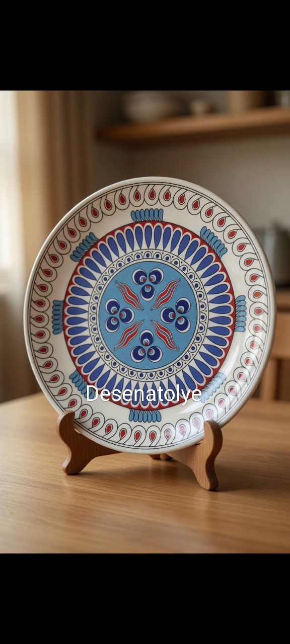 Milet işi desen şablonu