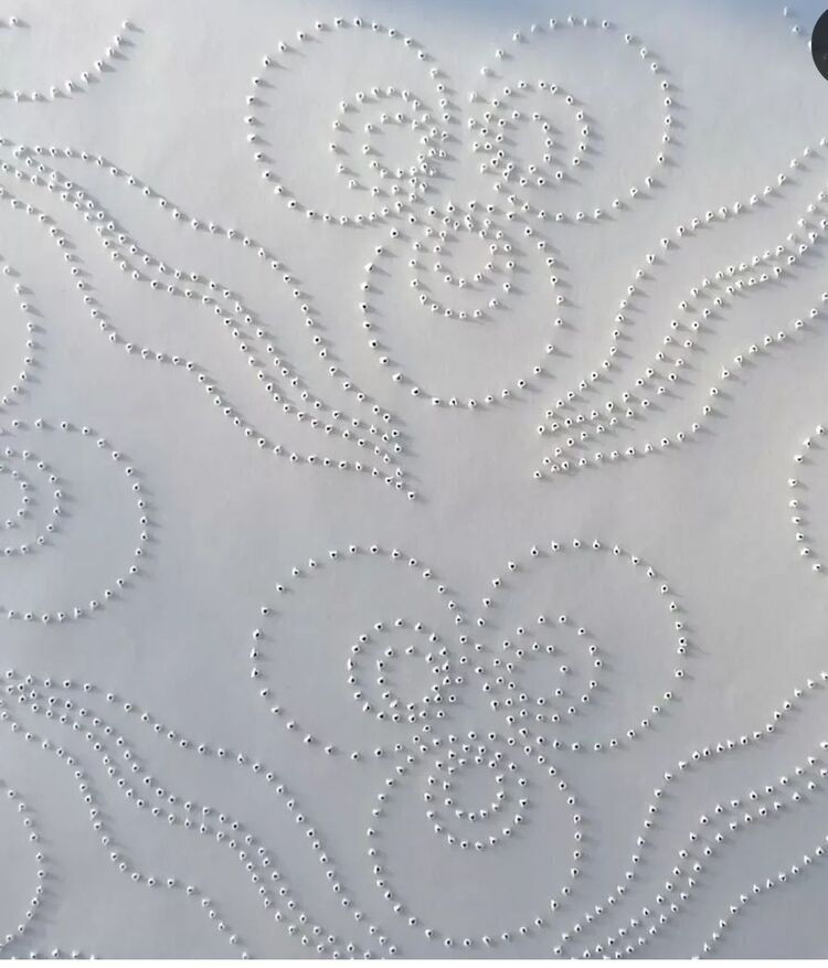10x10 cm klasik motif