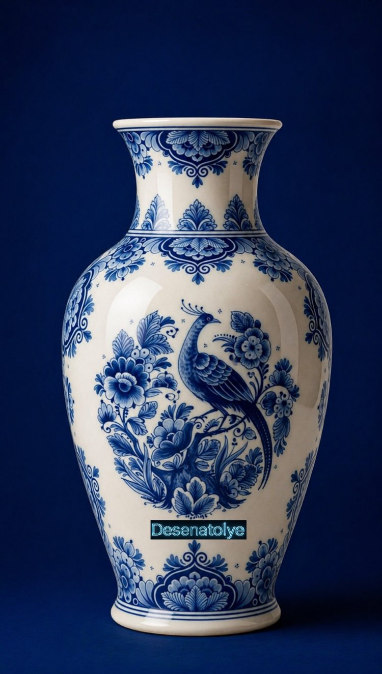 Modern çini desen