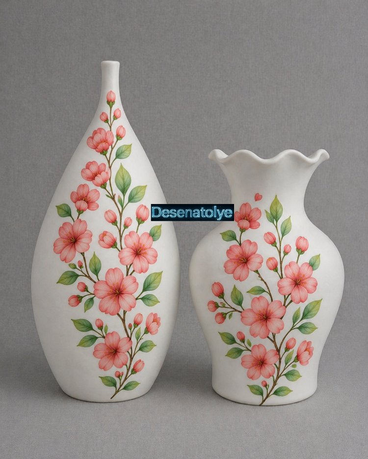 Sakura dalı şablonu 