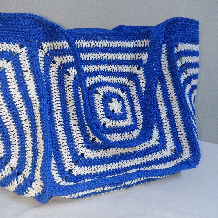 Blue Beach Bag