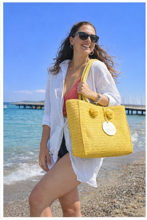 Mel's Naturel Chic Bag / Ön Sipariş