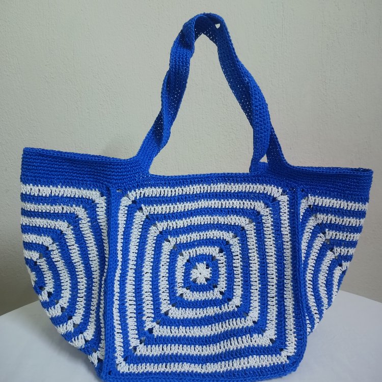 Blue Beach Bag