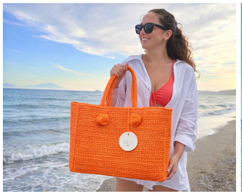 Mel's Naturel Chic Bag / Ön Sipariş