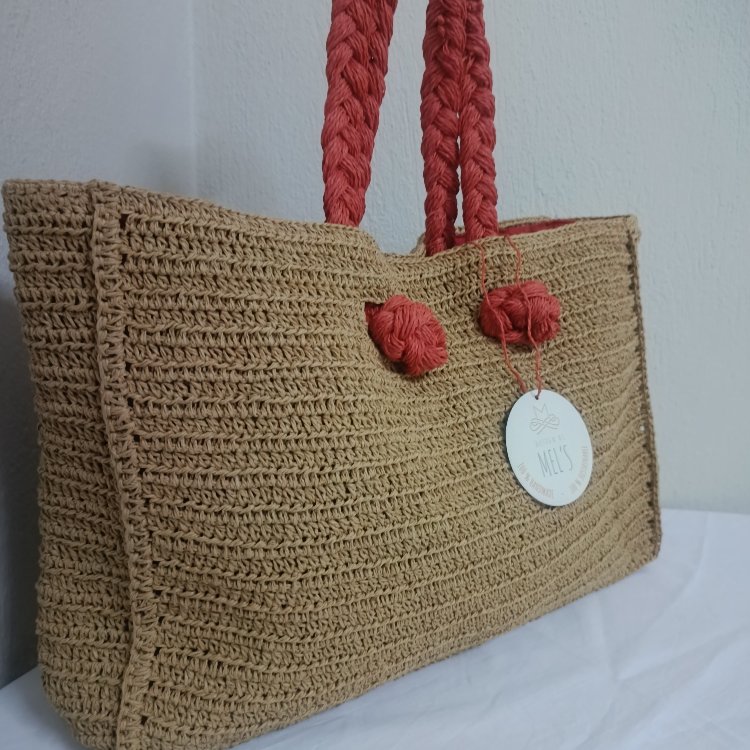 Mel's Naturel Chic Bag / Red