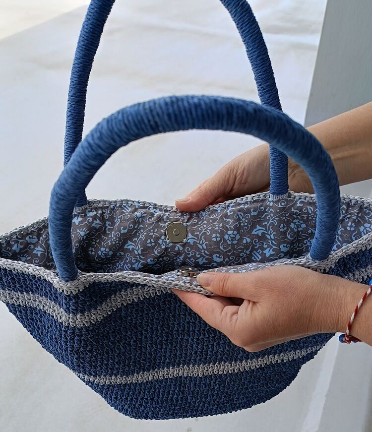 Denim&mavi el çantası
