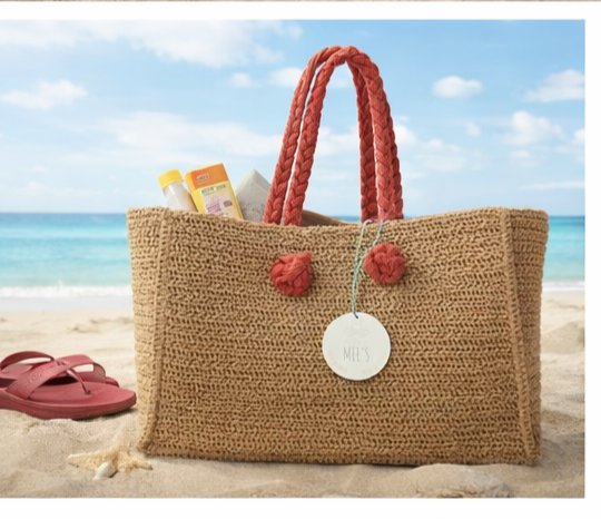 Mel's Naturel Chic Bag / Red
