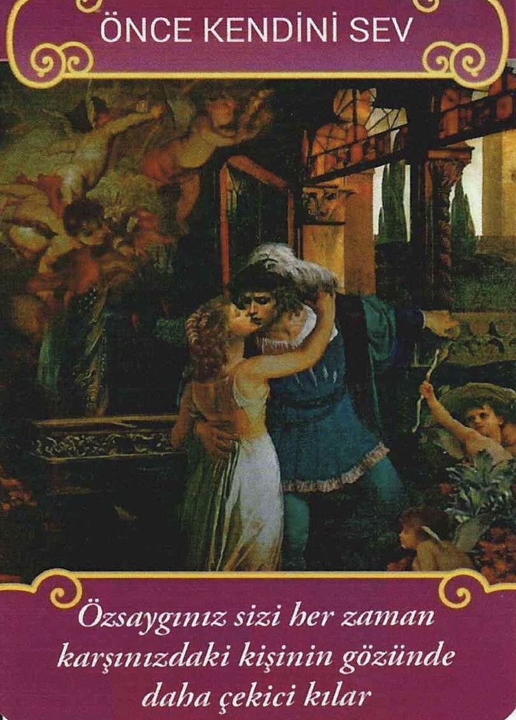 Romantik Melek kartları