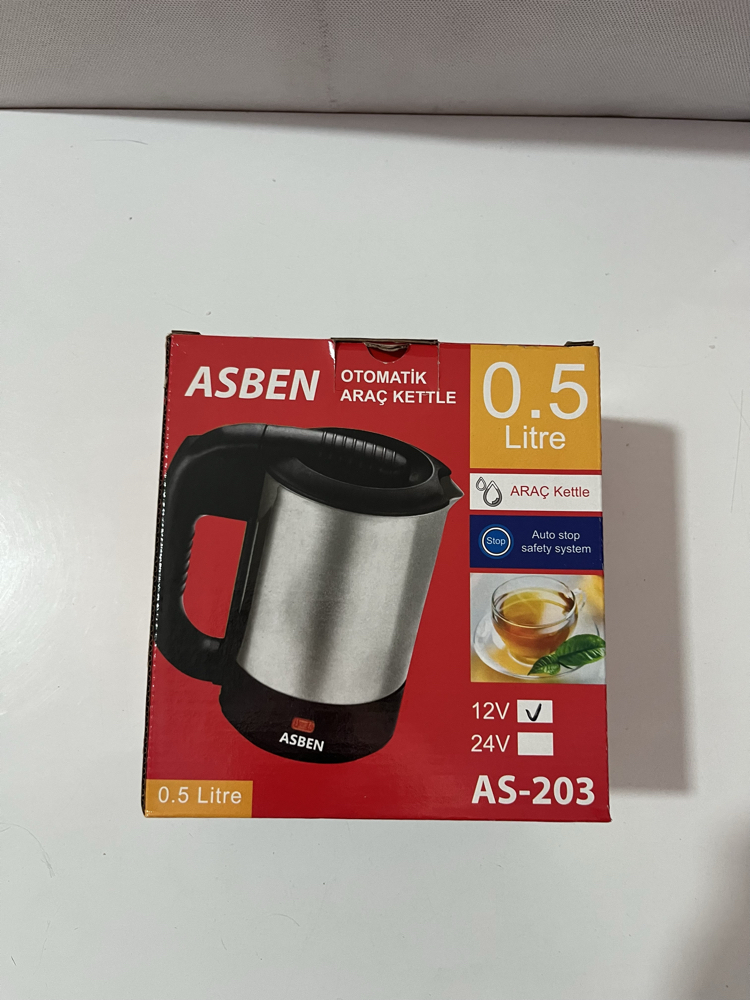 Araç içi kettle