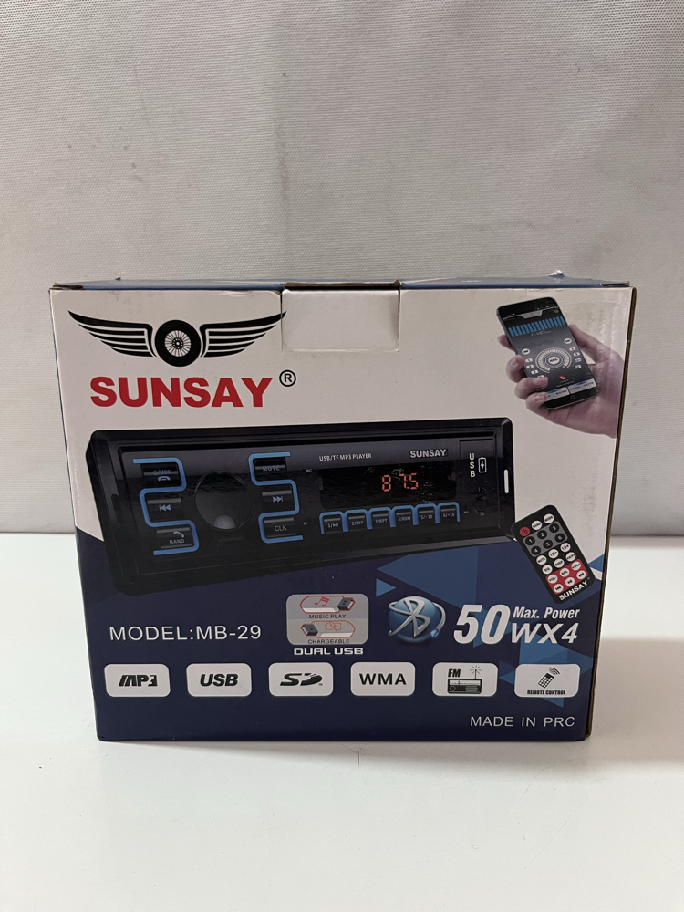 Sunsay MB29 Aux-USB-BLUETOOTH Kumandalı