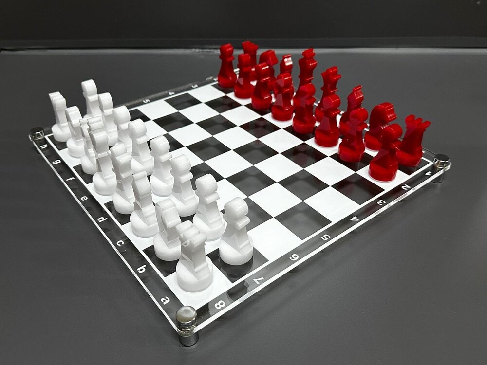 30X30 TÜRKİYE RENKLERİ SANTRANÇ TAKIMI