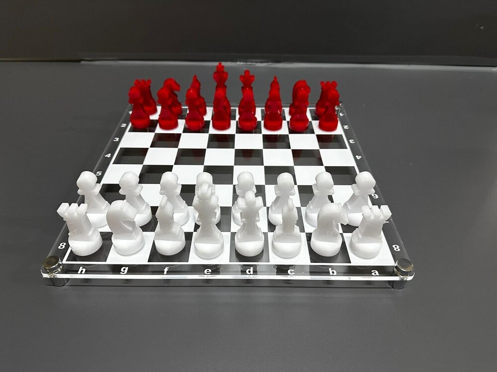 30X30 TÜRKİYE RENKLERİ SANTRANÇ TAKIMI