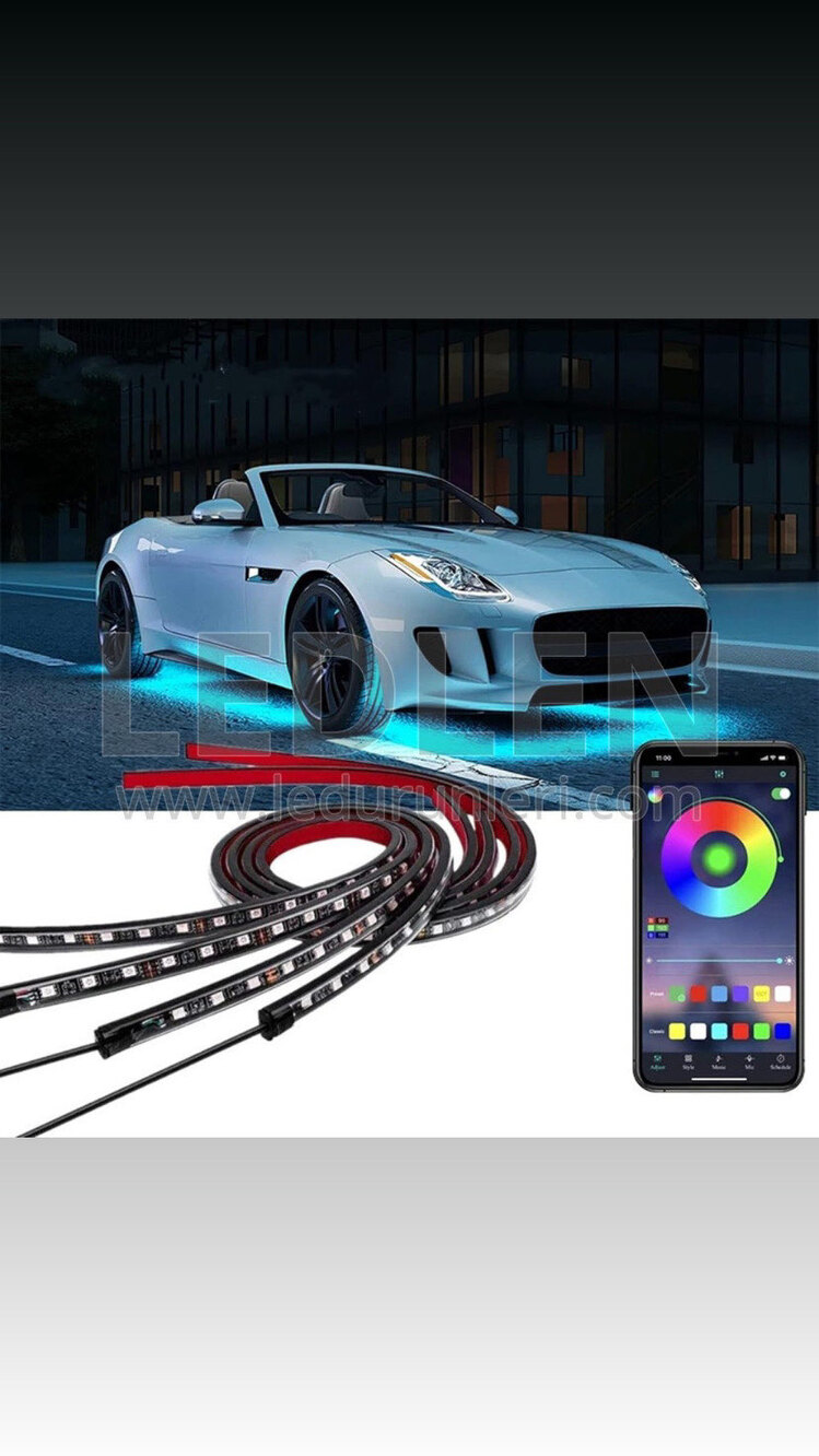 Araç altı led