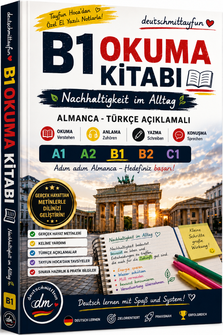 B1 ALMANCA OKUMA KİTABI
