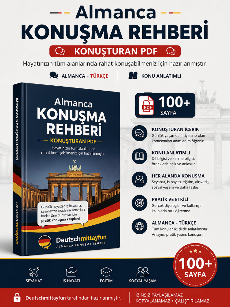 Almanca Konuşma Rehberi A1-B2