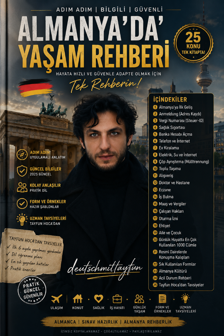 ALMANYA'DA YAŞAM REHBERİ