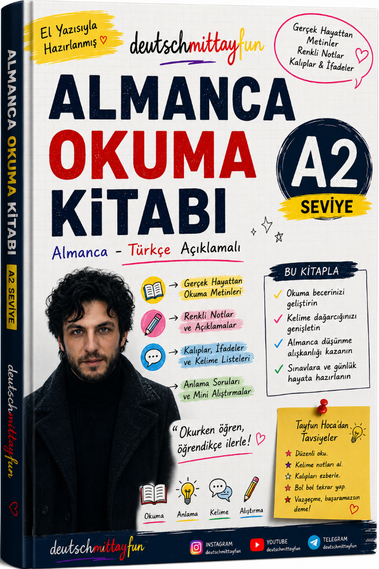  A2 ALMANCA OKUMA KİTABI HAZIR! ✨