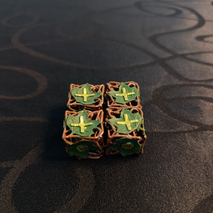 FATE Leafy Gold Zar Seti! (3d Print Reçine)