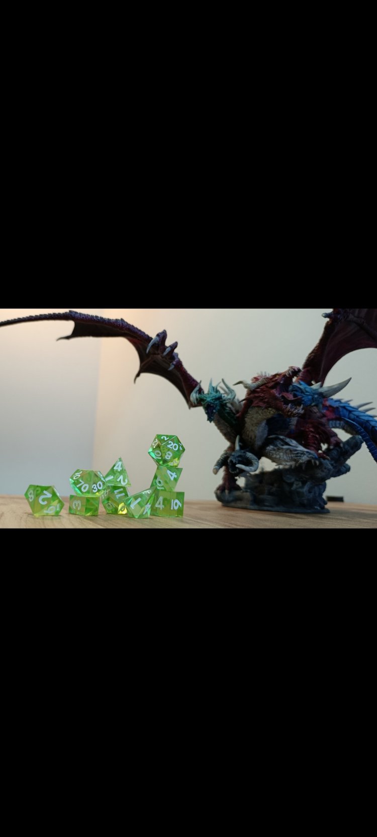 Efsane Green Dragon Epoksi FRP Zar Seti