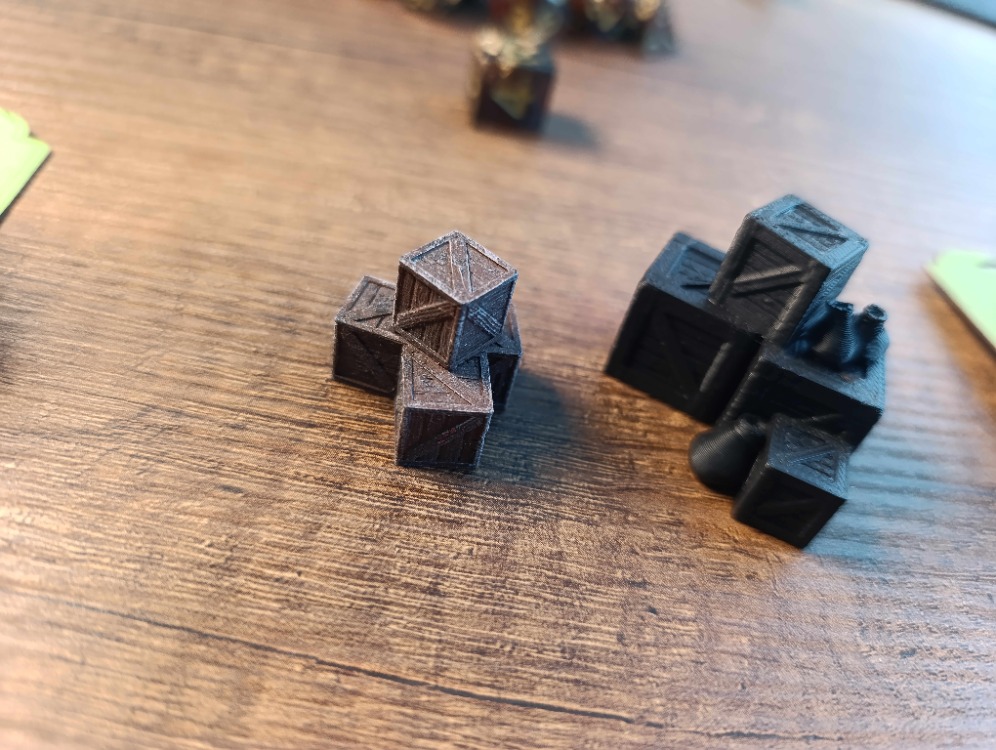 Dungeon Decor Kutular ve Fıçılar
