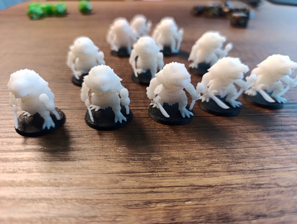 Kurbağa Ribbit Kurbik 3D Mini Reçine