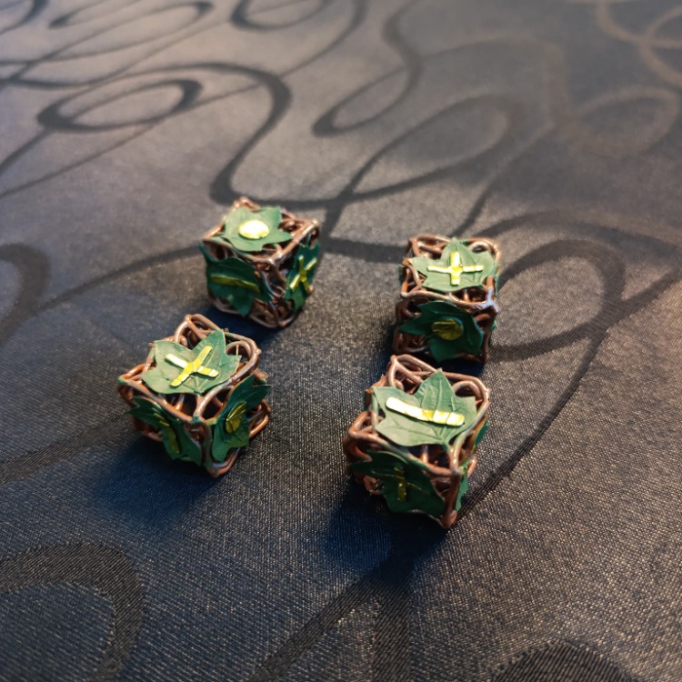 FATE Leafy Gold Zar Seti! (3d Print Reçine)