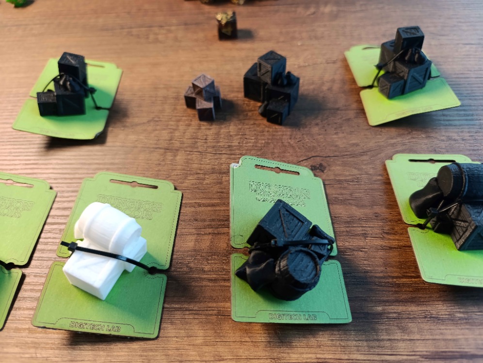 Dungeon Decor Kutular ve Fıçılar