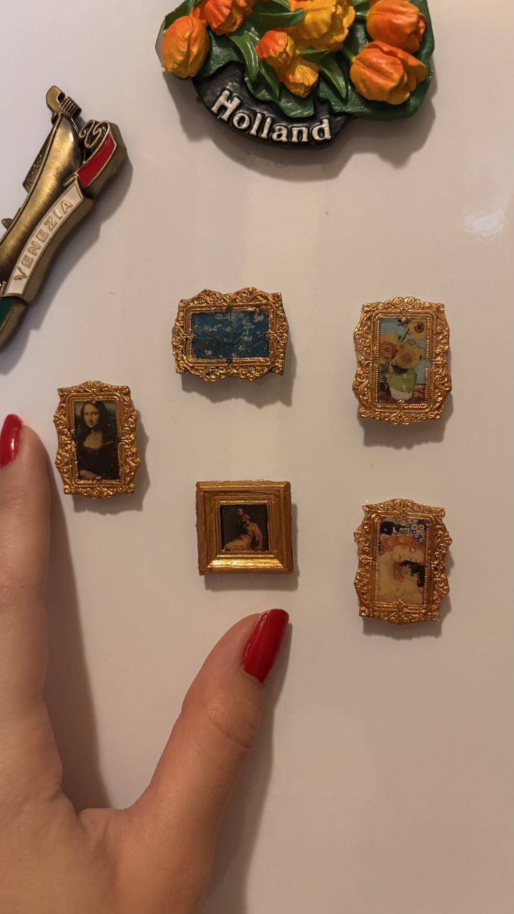 Magnet Kişiye Özel Fotoğraflı Minyatür Çerçeveli