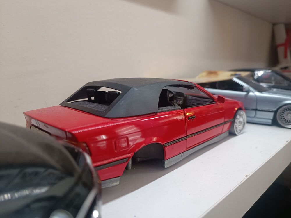 1/18 ölçek Maisto E36 Tam Uyumlu Tente