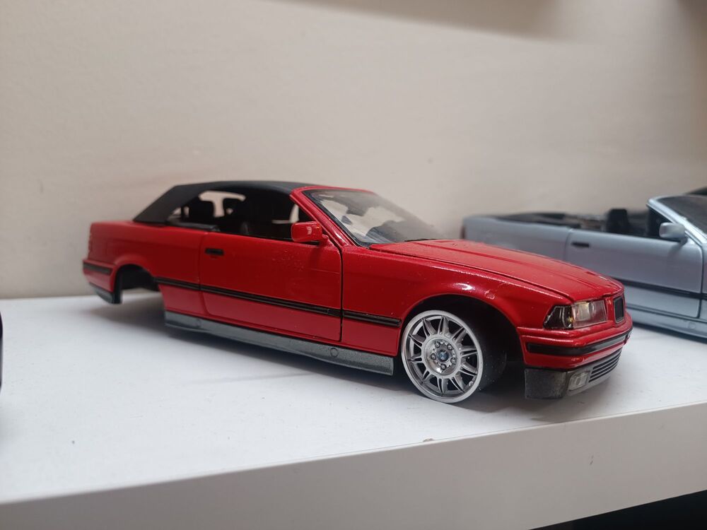 1/18 ölçek Maisto E36 Tam Uyumlu Tente