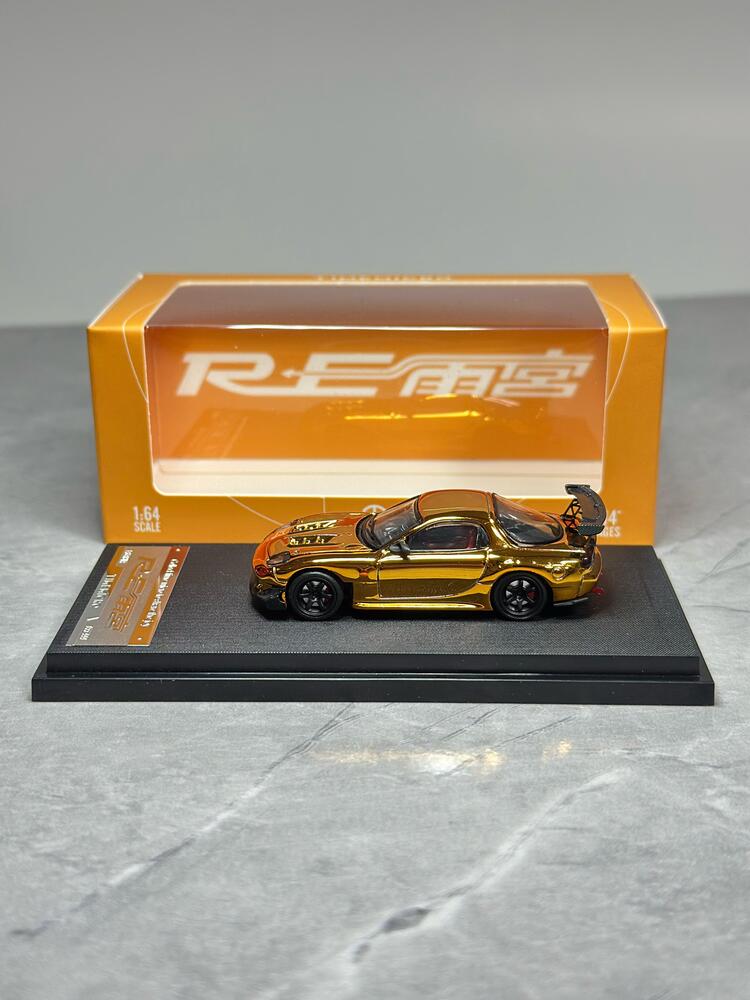 Time Micro 1:64 Mazda RX7 FD3S RE Amemiya Chrome