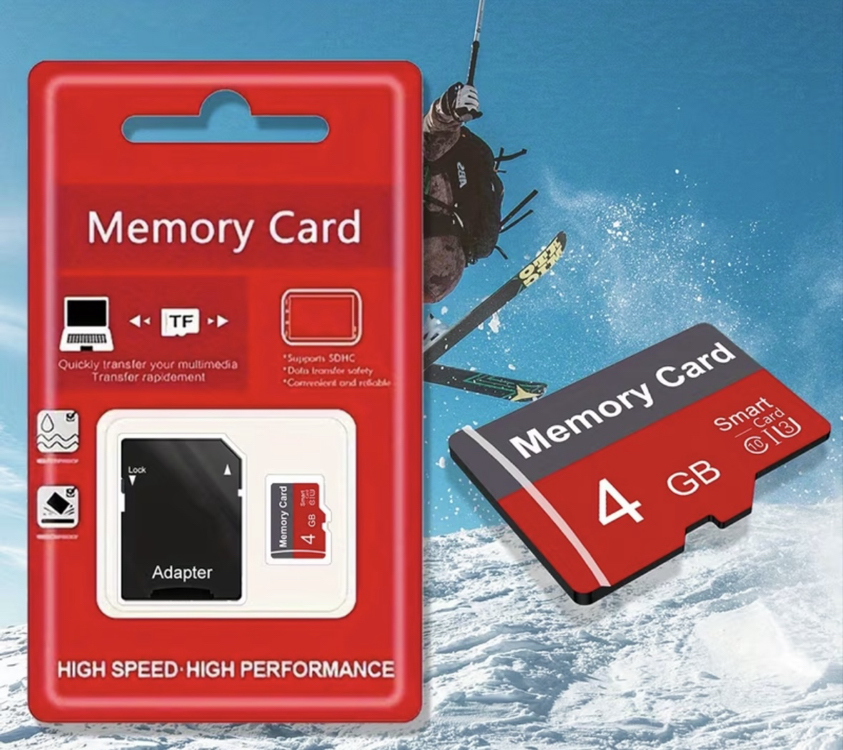 Micro SD hafıza kartı 4 GB