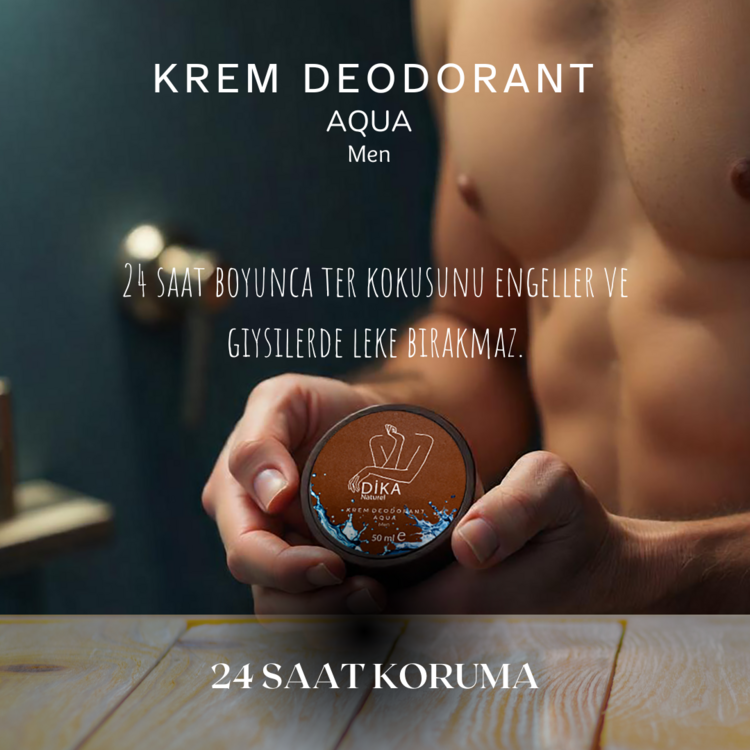 Dika Naturel Krem Deodorant Aqua 50 ml