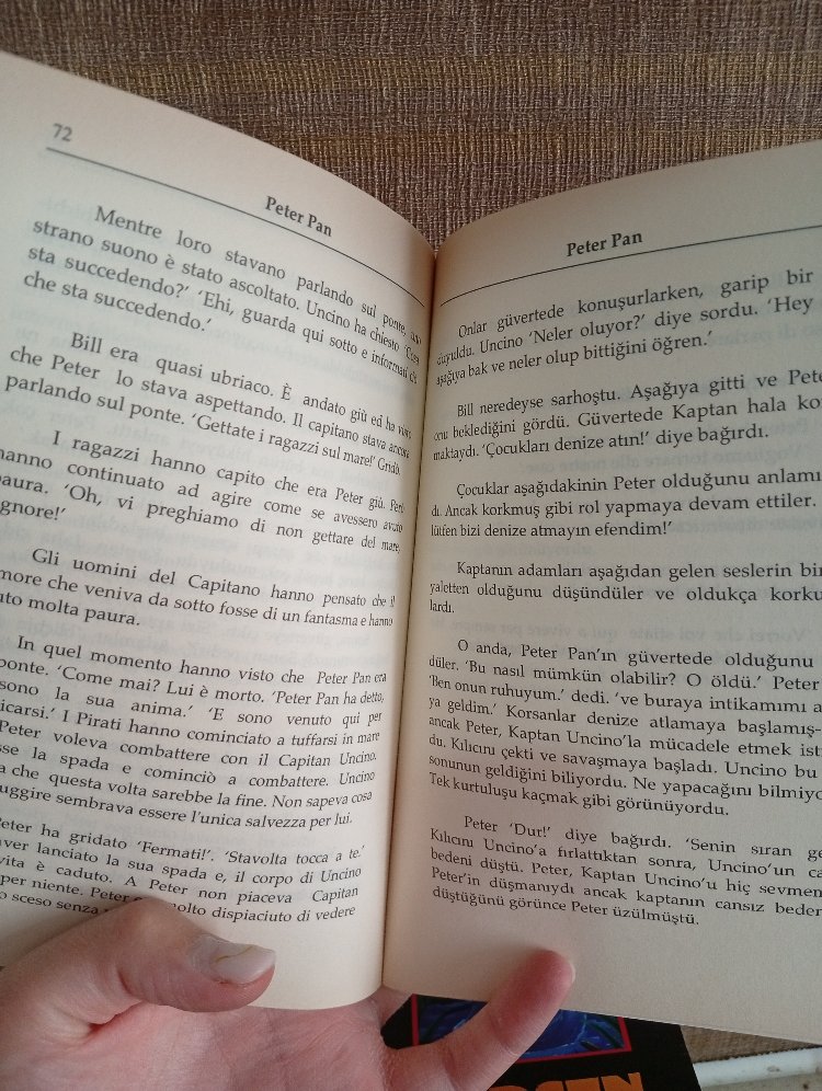 A2 Seviye İtalyanca- Türkçe İki Dilli Kitap